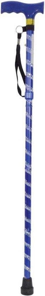 Aidapt wandelstok opvouwbaar - kunststof handvat, Diversen, Verpleegmiddelen, Nieuw, Verzenden