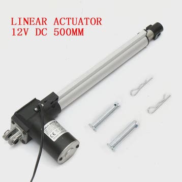 Krachtige 12V DC Lineaire Actuator - 500mm Slaglengte, 6000N, Verzenden, Nieuw
