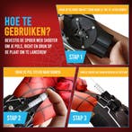 JUST23 Web Shooter Telescopic - Zwart - Gebaseerd op, Ophalen of Verzenden, Nieuw