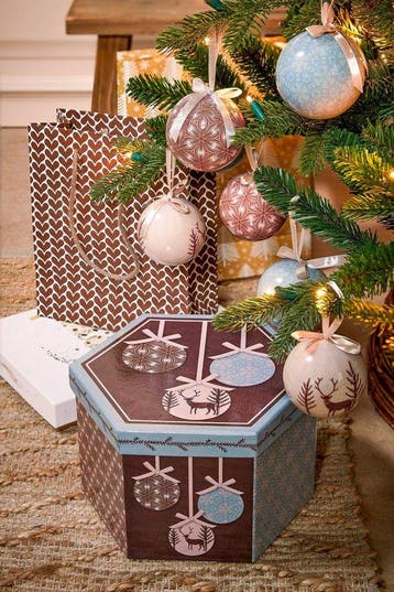 2dekans | House of Seasons Kerstballen Cadeauset - 14 Stuks, Diversen, Kerst, Ophalen of Verzenden, Zo goed als nieuw