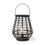 Tafellamp bamboe - zwart - Ø28,5x37 cm, Verzenden, Nieuw