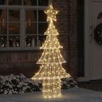 vidaXL Kerstboom met 240 LED Warmwit 150 cm Acryl, Diversen, Verzenden, Nieuw