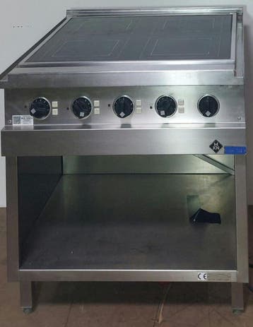 Occasion MKN 4-zones inductie kooktafel, Ophalen, Gebruikt, Overige typen
