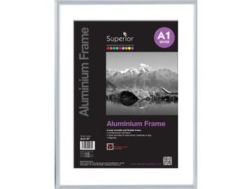 Veiling - Seco Fotolijst A1 Zilverkleurig 59,4 x 84 cm, Audio, Tv en Foto, Fotografie | Fotolijsten, Nieuw