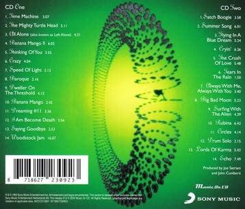 cd - joe satriani - TIME MACHINE (nieuw), Verzenden, Zo goed als nieuw