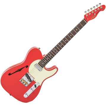 Vintage V72 Electric Guitar - Firenza Red, Verzenden, Nieuw