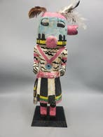 Figuur - Poupée style kachina - 51 cm - Hout