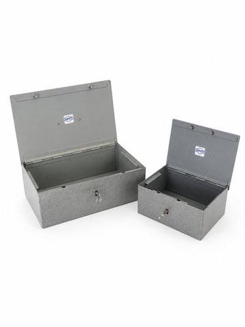 Safety - Brandkast (2) - Metaal - Vintage Cash / Money Box