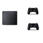 Playstation 4 500GB Slim + 2 Nieuwe Controllers (Third Pa..., Spelcomputers en Games, Spelcomputers | Sony PlayStation 4, Ophalen of Verzenden