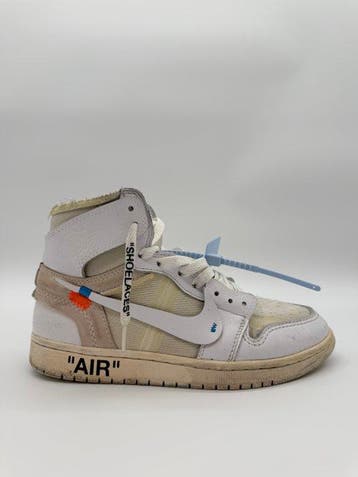 Nike - Off-White Jordan 1 White EU 40 - Sneakers - Maat: EU, Nieuw