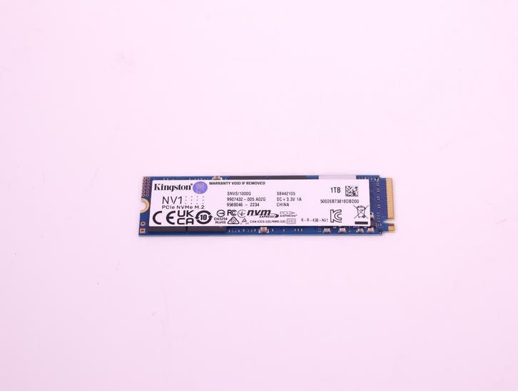 [RETOURDEAL] Kingston Technology NV1 M.2 NVMe 1TB (Tweede..., Computers en Software, Harde schijven, Ophalen of Verzenden