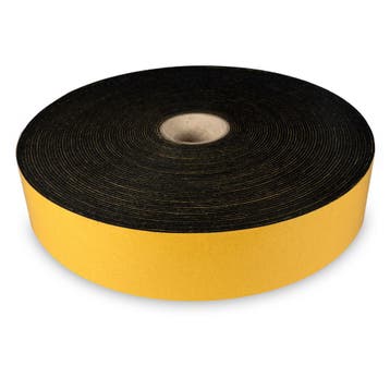 Zelfklevend Vilt / 40mm Plakvilt op Rol (5m) - Zwart - B...
