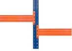Mecalux palletstelling gebruikt met liggers 280cm en hoog..., Zakelijke goederen, Kantoor en Winkelinrichting | Magazijn, Stelling en Opslag