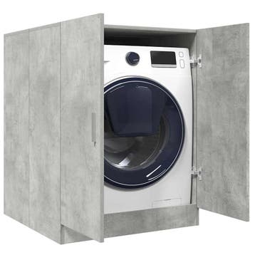 vidaXL Wasmachinekast 70,5x71,5x91,5 cm betongrijs, Witgoed en Apparatuur, Wasmachines, Verzenden, Nieuw