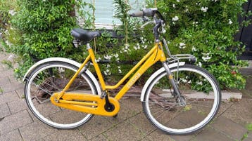 Cortina Family Nexus 7 Handrem Voordrager Yellow Dames, Fietsen en Brommers, Ophalen, Gebruikt, Overige merken