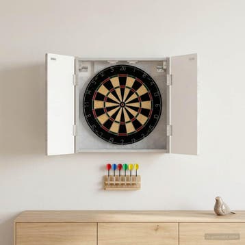 vidaXL Dartbord Kabinet ALKMAAR Betongrijs 52,5 x 10,5 x, Verzenden