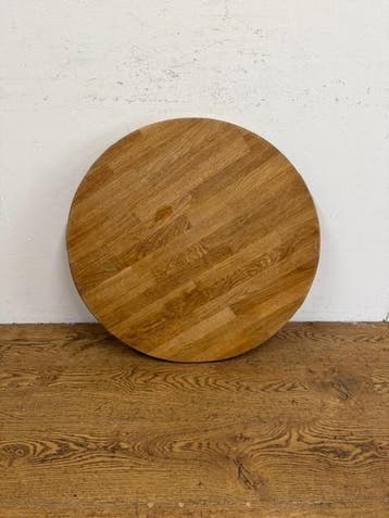 Gebruikt Hutten Tafelblad (70cm Rond) -T1124 Vintage/Café, Ophalen, Nieuw