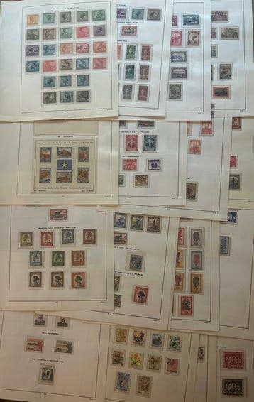 Belgisch-Congo 1923/1960 - Complete verzameling op Prinet, Gestempeld