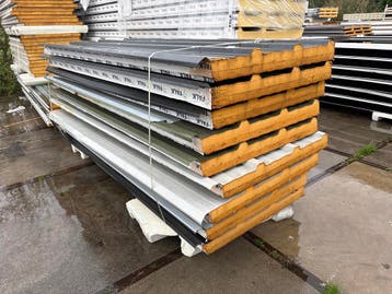 B-keus dakpanelen 100 mm – scherp geprijsd en op maat gemaak, Verzenden, Nieuw