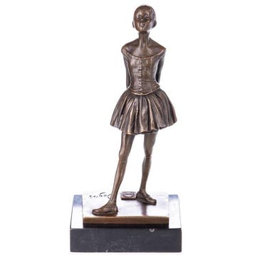 Figuur - Elegante Bronzefigur: „Kleine 14-jährige Tänzerin“