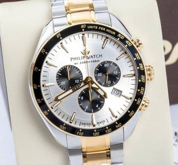 Philip Watch - Blaze - Chronograph & Date -, Sieraden, Tassen en Uiterlijk, Horloges | Heren, Nieuw
