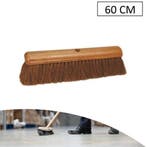 Benson Zaalveger - 60 cm - Zachte kokos borstelharen - Ho..., Ophalen of Verzenden, Nieuw, Bezem