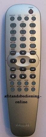 Afstandsbediening Philips rc19237008, Ophalen of Verzenden, Nieuw, Origineel