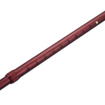 Wandelstok aluminium - mahonie, Ophalen of Verzenden, Nieuw