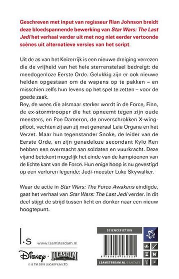 The Last Jedi / Star Wars 9789024582525 Jason Fry, Verzenden, Zo goed als nieuw, Jason Fry