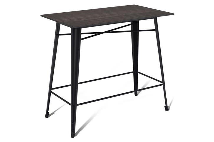 Metalen statafel - Zwart | 120x70cm | Hamburg, Tuin en Terras, Tuintafels, Nieuw, Kunststof, Ophalen of Verzenden