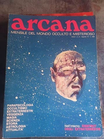 Arcana Mondo Occulto. Lot with 9 issues - 1972-1973