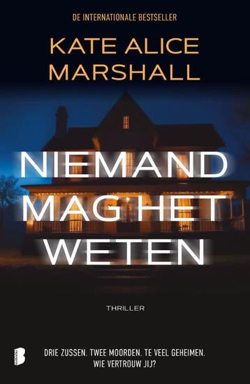 Niemand Mag Het Weten | Kate Alice Marshall | Nieuw, Ophalen of Verzenden, Nieuw, Kate Alice Marshall