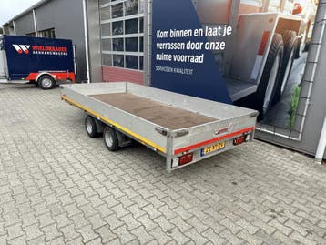 Eduard Plateauwagen | 405x180 cm - 2000 kg | 2019!, Auto diversen, Aanhangers en Bagagewagens, Gebruikt