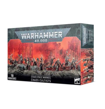 Chaos Space Marines Chaos Cultists (Warhammer 40.000 nieuw), Ophalen of Verzenden, Nieuw