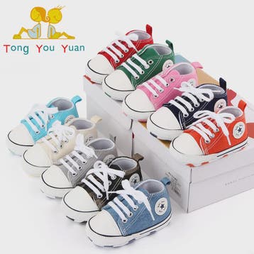 Babyschoenen Canvas Sneakers - Eerste Stapjes Schoentjes met, Verzenden, Nieuw