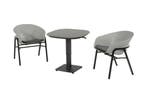 Hartman Tubb verstelbare bistro set (3-delig) - Concrete, Verzenden, Nieuw, Kunststof, Loungeset