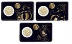 Frankrijk. 2 Euro 2019 Astérix (3 coincards) (Zonder