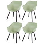 Hartman Sophie Element dining armstoel- French green - 4 st., Tuin en Terras, Verzenden, Nieuw, Overige materialen
