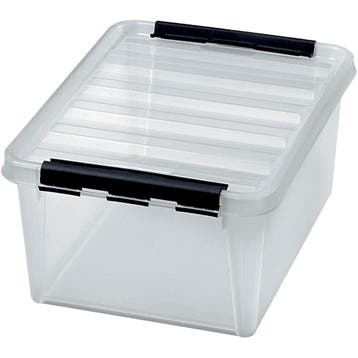 Opbergdoos met deksel, afm 40x30x18,5, 15 L, 1 stuk, Hobby en Vrije tijd, Nieuw