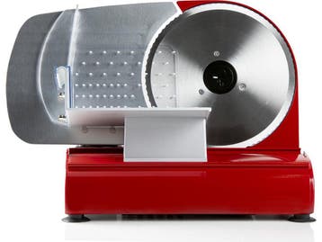 DOMO DO522S - Snijmachine - 22 cm licht gekarteld mes - Rood, Verzenden, Nieuw in verpakking