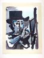 Pablo Picasso (1881-1973), after - Painter at Work -, Antiek en Kunst