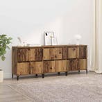vidaXL Dressoirs 3 pcs Oud Hout 60 x 35 x 70 cm Bewerkt hout, Verzenden, Nieuw, 50 tot 100 cm, 25 tot 50 cm
