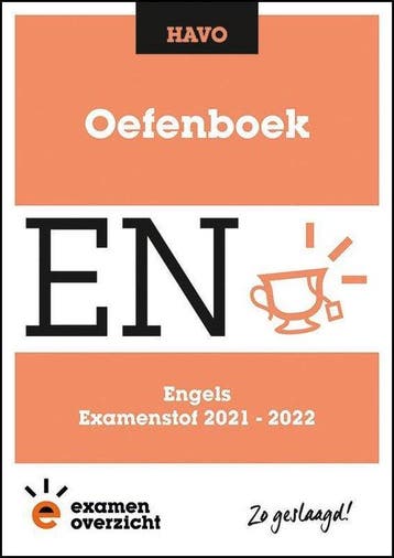 ExamenOverzicht   Oefenboek Engels HAVO 9789493237292, Boeken, Schoolboeken, Zo goed als nieuw