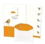 Briefpapier met enveloppen: Vogels, Elwin van der Kolk,, Ophalen of Verzenden, Nieuw in verpakking