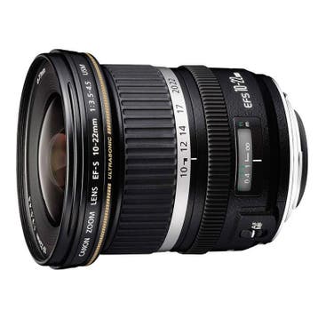 Canon EF-S 10-22mm f/3.5-4.5 USM objectief - Tweedehands, Verzenden, Gebruikt, Canon, Groothoeklens