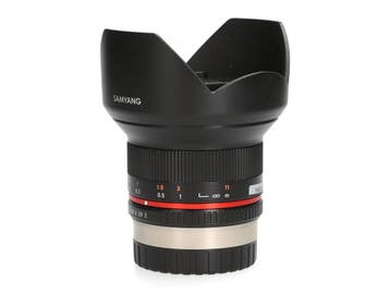 Samyang 12mm f/2 NCS CS - Fujifilm X - Groothoeklens, Ophalen of Verzenden, Zo goed als nieuw, Fujifilm