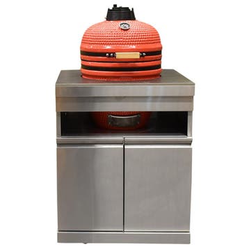 Kamado met meubel 18inch 58x68xH90 cm, Ophalen of Verzenden, Nieuw