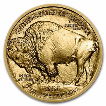 Gouden Buffalo 1 oz 2018 (USA), Verzenden, Losse munt, Goud