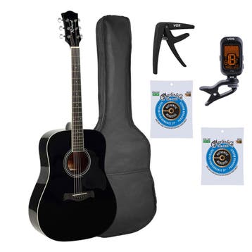 Richwood RD-12-BK Artist Series Dreadnought Akoestische, Ophalen of Verzenden, Nieuw