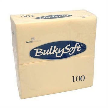 Tissue Servetten 40x40 1/8 ,creme doos a 2000 Stuks.